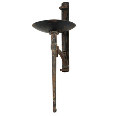 Gothic Metal Wall Wall Sconce