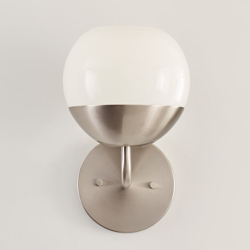 Alvin 1 - Light Armed Sconce, Brushed Nickel
