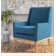 Fauteuil Tadcaster avec 4 pieds