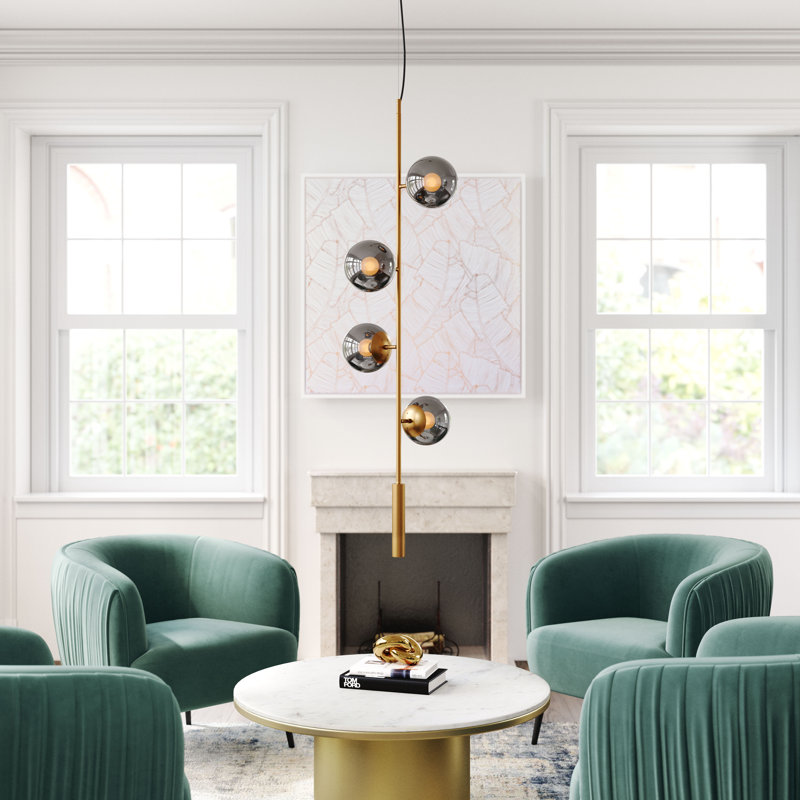 Zatara Dimmable Sputnik Sphere Chandelier