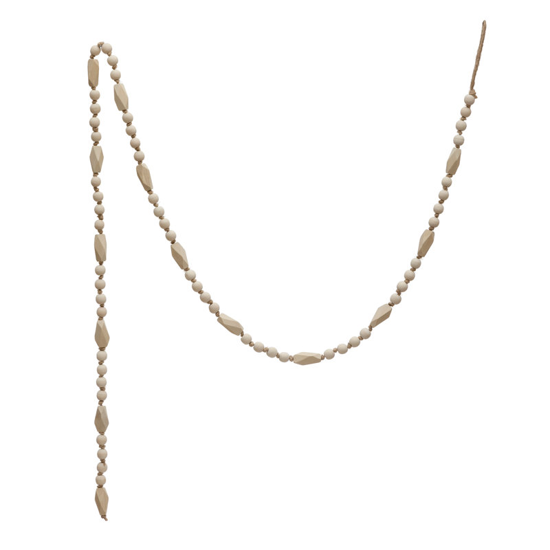 Andrimont 6' Brown Bead Novelty Garland