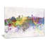 Cityscape Vancouver Skyline - reproduction d'art sur toile-35121238-35121245