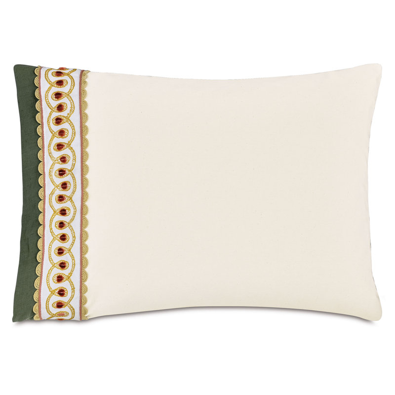 Manderley Border Cuff Standard Sham Left