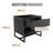 Boyd Catania Single Drawer Modern  Low Profile Nightstand-1377294402
