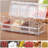 4 Pack Clear Condiment Storage Containers With Spoon For Spice Salt Sugar Bottles