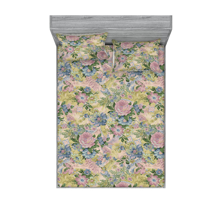 Drap-housse et taies décoratives 3 pièces Ambesonne