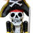 14" A Pirate's Life Nutcracker