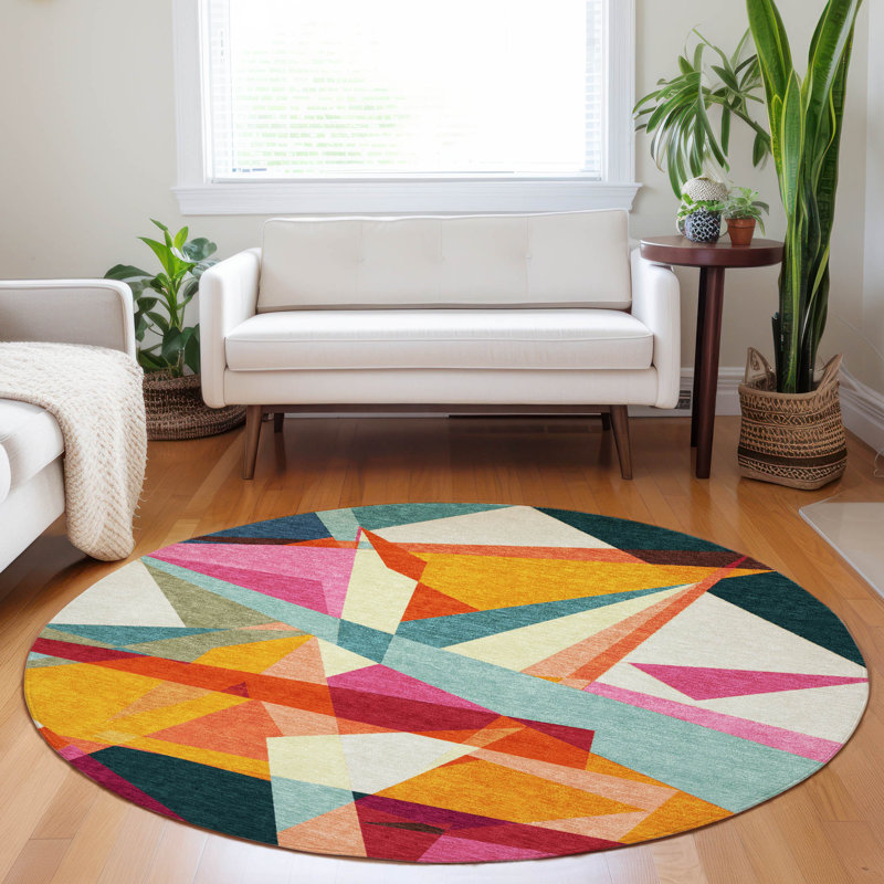 Tapis ivoire intérieur / extérieur Aelas, 3 pi x 5 pi