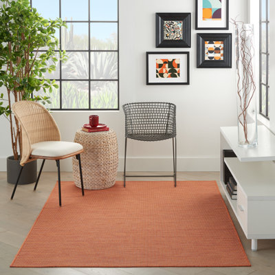Lillehammer Solid Indoor/Outdoor Area Rug