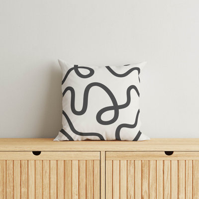 Squig  Throw Pillow