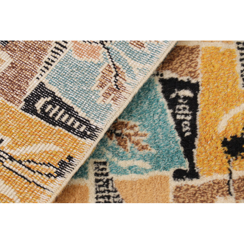 One-of-a-Kind 4'11x8'2 Hand Knotted Area Rug