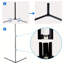 Lampe de coin en L en forme de L RVB, appli et télécommande et lumière de coin à DEL à contrôle de bouton, lampe de plancher debout à changement de couleur Music Sync pour le salon, la chambre à coucher, la salle de jeu-1637728976-1852221406