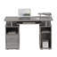 Bureau d'ordinateur complet avec rangement, gris-1502698325