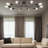 10 Light Sputnik Chandelier Ceiling Light Semi Flush Mount Light Ceiling Lamp-503184072