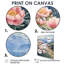 Basey - art mural sur toile florale-139931629-139931626-139931631