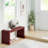 Seamas Bamboo Bench, Farmhouse Dining Bench Entryway Bench for Living Room, Hallway, Bedroom, Bathroom-599650703-558768653