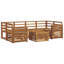 245cm Wide Patio Sectional Set