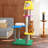 4 Tiers Cat Tree with Condons,Perch,Scratching Posts