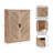 Wildon Home® Domitilla Tall 2-Door Bath Cabinet 22X28-41914190
