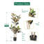 Magnolia artificiel en pot 47 po