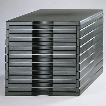 28.5cm H x 28.5cm W x 39.5cm Desk File Pedestal