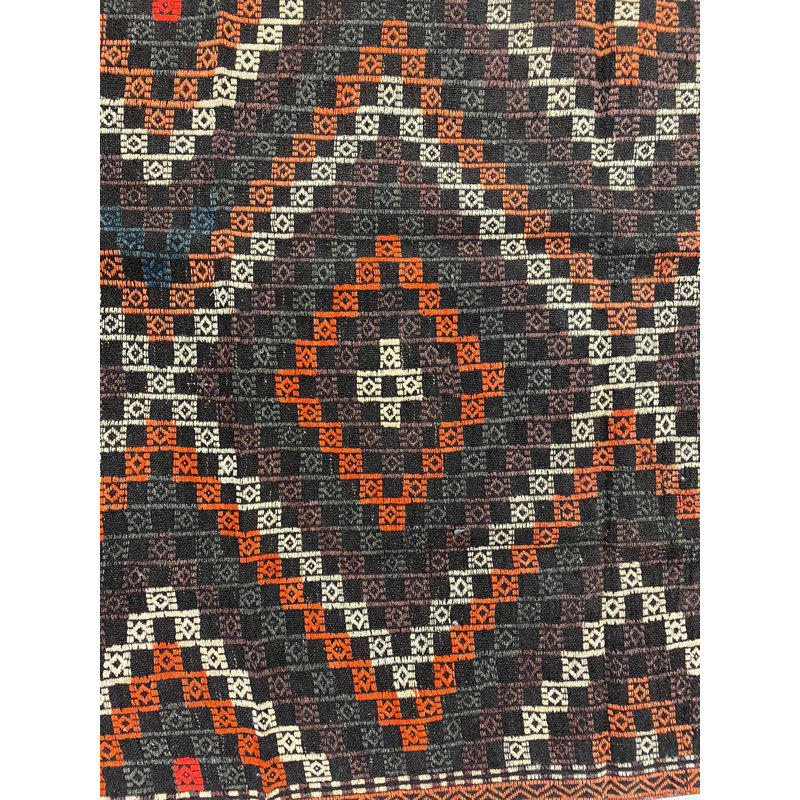 Chemin de table tribal anatolien fait à la main Kilim