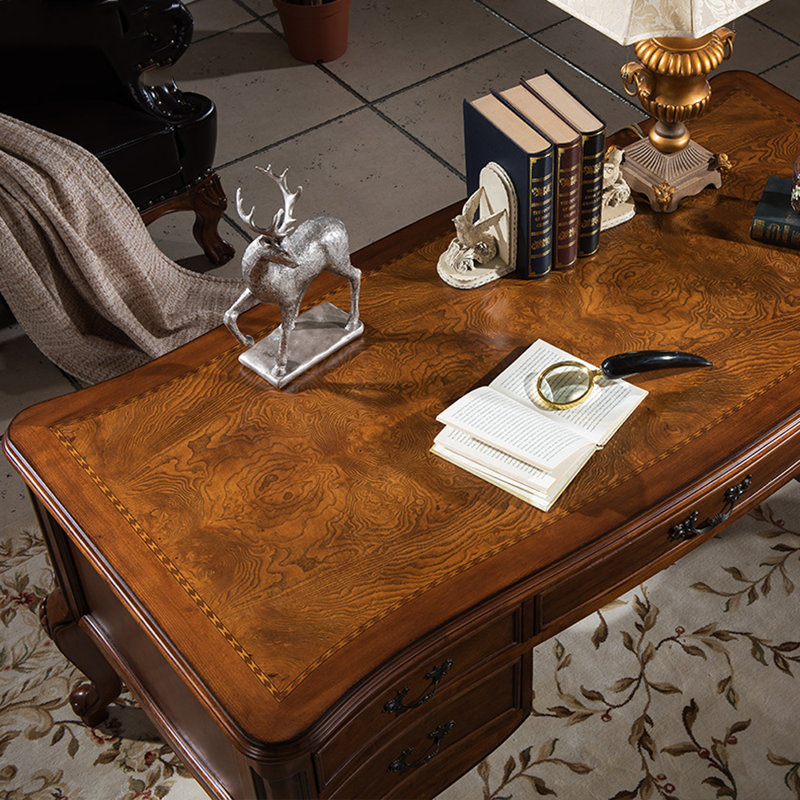 Ensemble de bureau et de chaise de style minimaliste américain