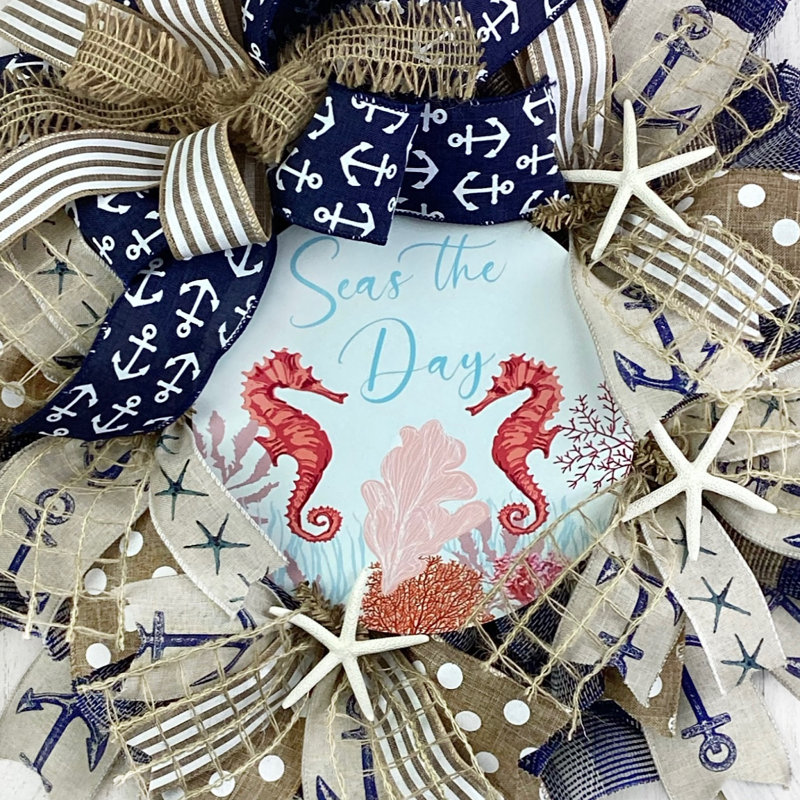 Couronne en maille 18 po Seas The Day