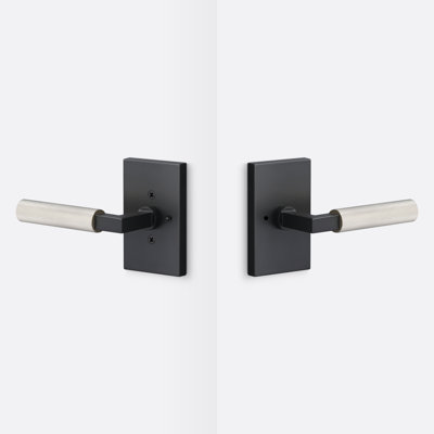 Levanto Privacy Rosette, Knurled Grip