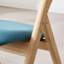 Chaise rembourrée empilable rembourrée et rembourrée-1820451040