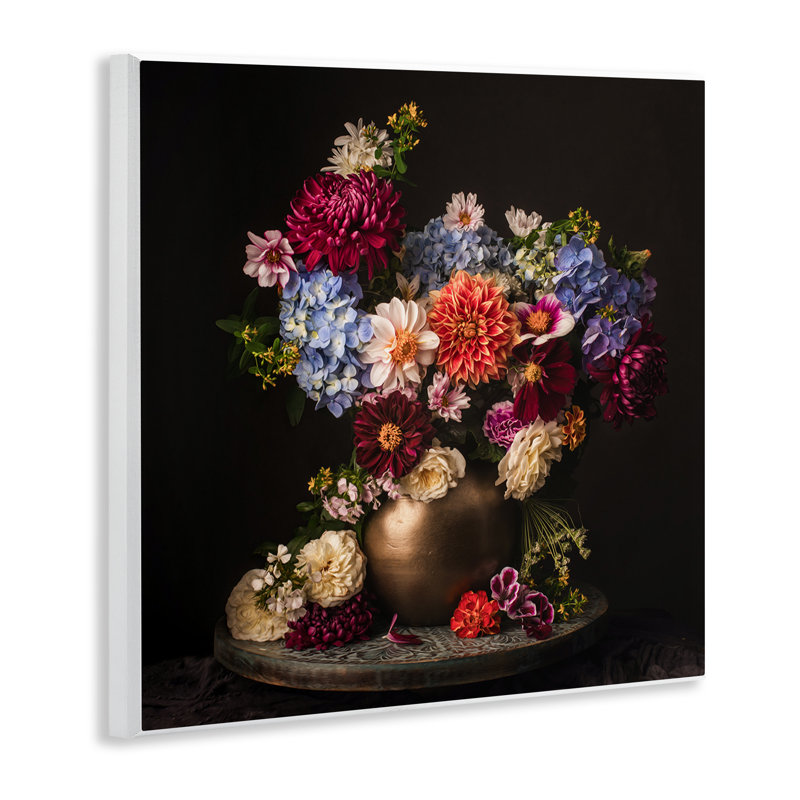 "Assortiment de fleurs", art mural par Leah McLean