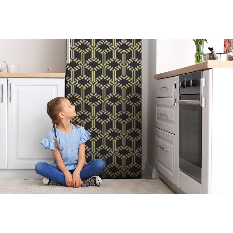 Abstract Door Decal