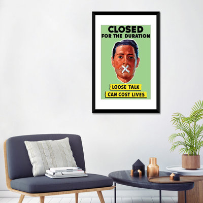 Publicité rétro sur toile