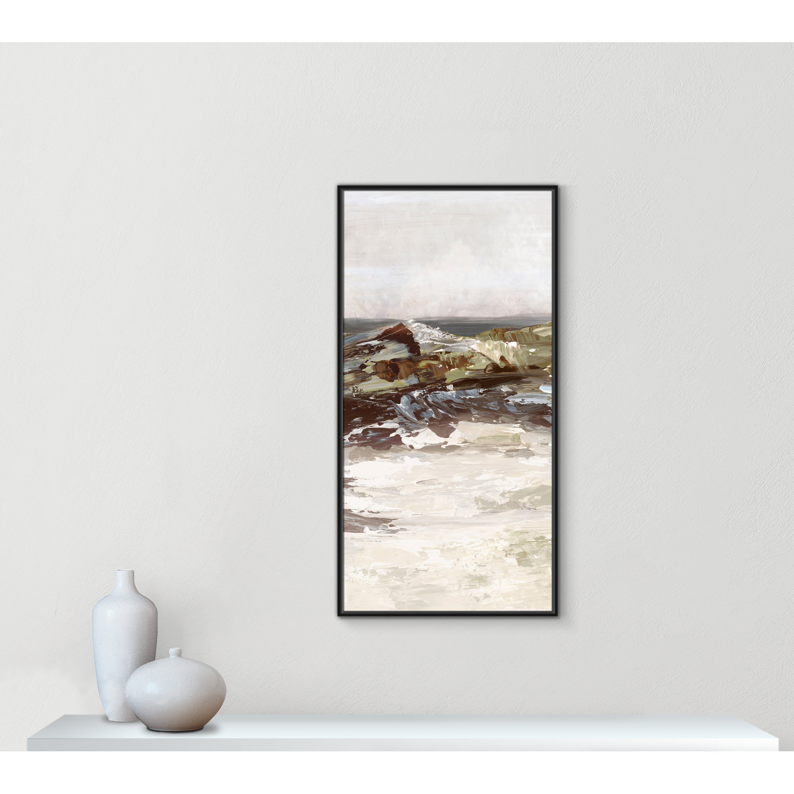 Conan "Stoney Peak" Print, 49.5" H x 25.5" W, Black