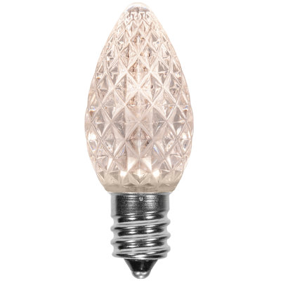 OptiCore LED Shatterproof C7 Christmas Light Replacement Bulbs