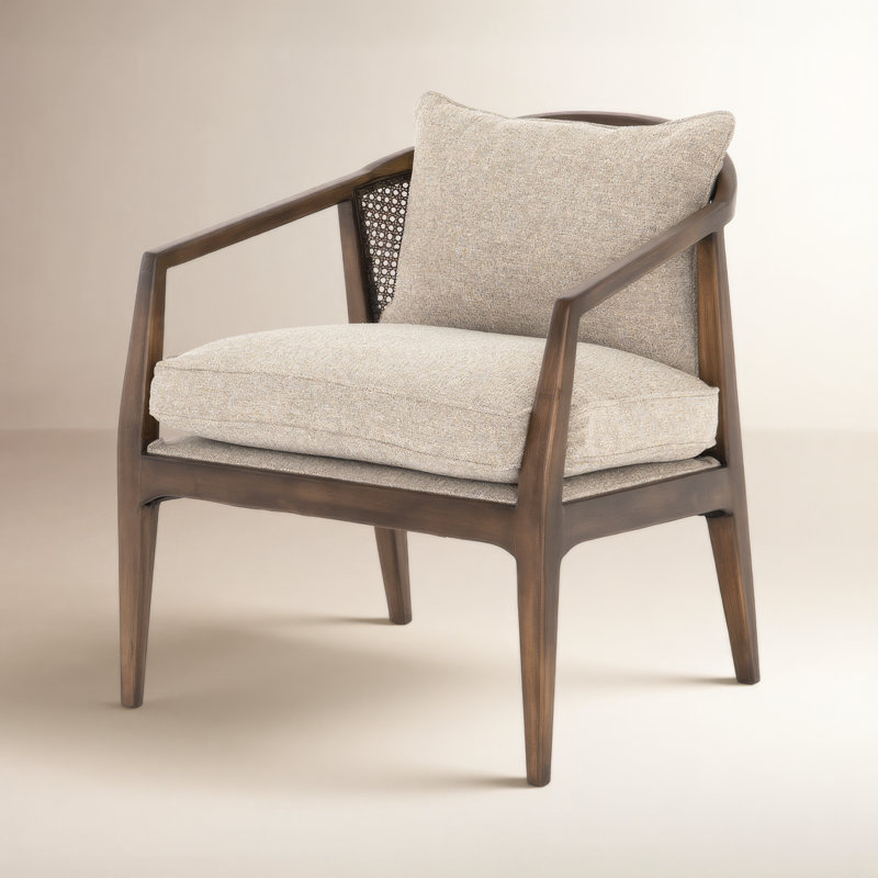 Upholstered Armchair, Honey Whear