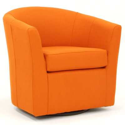 Fauteuil demi-tonneau pivotant 31 po Hansell