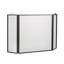 3 Panel Steel Fireplace Screen