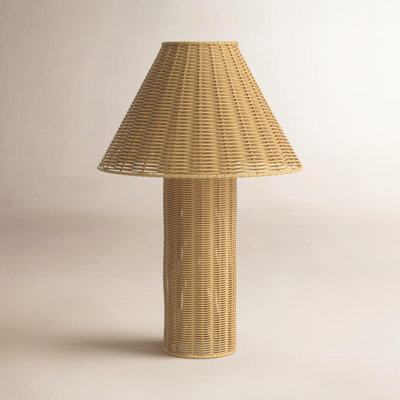 Wicker/Rattan Table Lamp