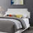Corene Platform Bed with Round Splayed Legs-1552786227-1552786236