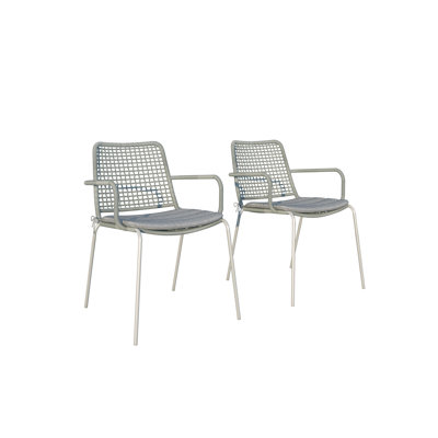 Vashon Stacking Patio Dining Armchair by AllModern