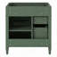 Meuble-lavabo de salle de bain 30 po sans lavabo supérieur, armoire de rangement moderne avec 2 tiroirs et un tiroir basculant-115999345