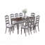 Table de salle à manger contemporaine