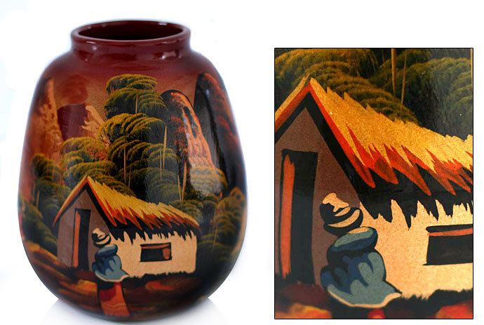 Vase en céramique maison Harmonsburg