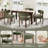 Upholstered Solid Wood Dining Chair Side Chair-628976549