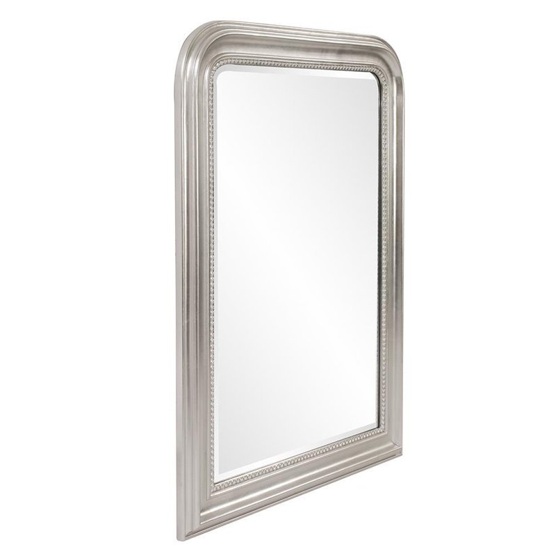 Miroir en bois massif Elphaba, Silver