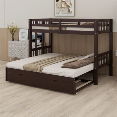 Pull-Out Bunk Bed With Trundle