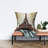 Abstract eiffel tower - 26"x26" Throw pillow - Poly twill - Print on demand-92274052-92268376
