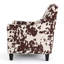 Fauteuil club en velours 29,25 po Burton
