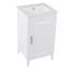 Meuble-lavabo de 20,3 po avec lavabo, tiroir fonctionnel, tablette de porte, porte à fermeture douce-1841790573
